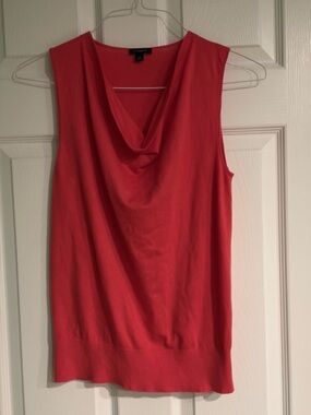 Ann Taylor Draped Cowl Neck Knit Top Women’s Size Small